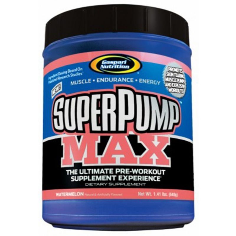 Gaspari Super Pump MAX (1,4 lbs) 640 гр