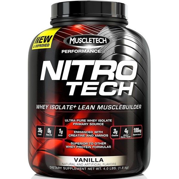 MuscleTech Nitro-Tech Performance Series (4 lbs) 1800 гр