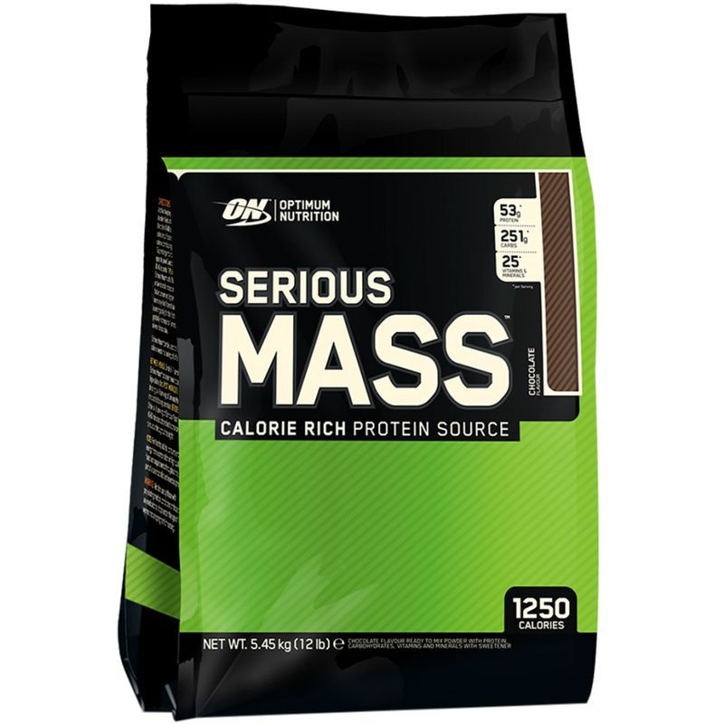 Optimum Nutrition Serious Mass (12 lbs) 5400 гр