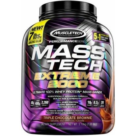 MuscleTech Mass Tech Extreme 2000 (7 lbs) 3175 гр