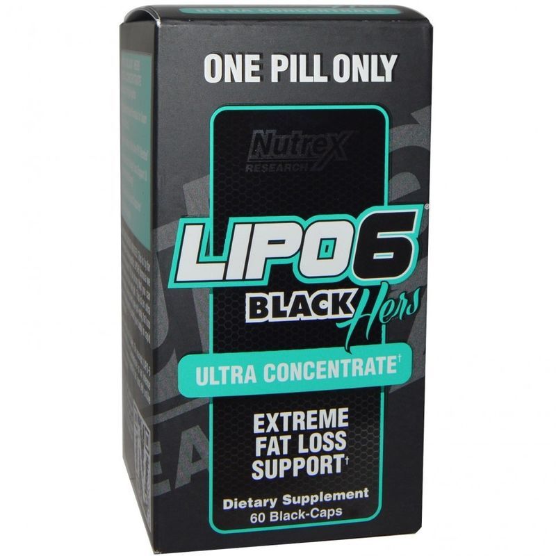 Nutrex Lipo 6 Black Hers Ultra Concentrated капсулалар № 60