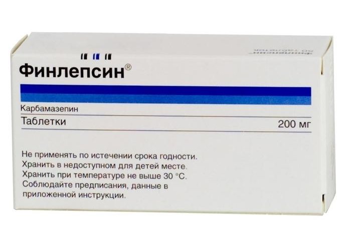 Финлепсин таблеткалар 200 мг № 50