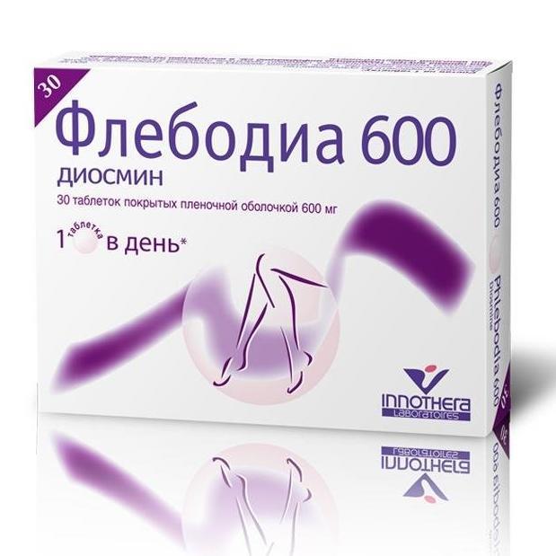 Флебодиа таблеткалар 600 мг № 30