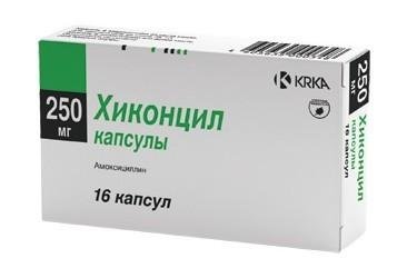 Хиконцил капсулы 250 мг № 16