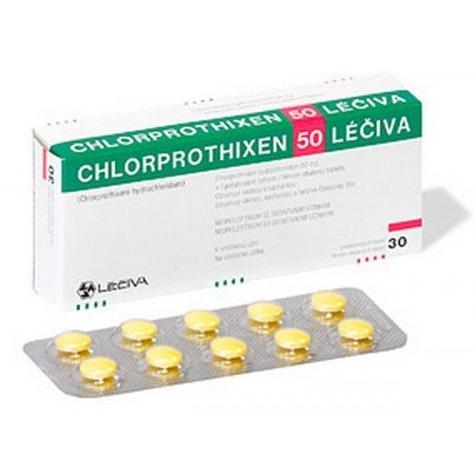 Хлорпротиксен таблеткалар 50 мг № 30