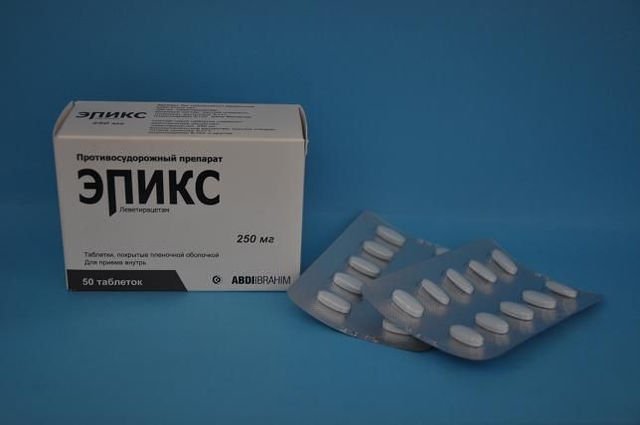 Эпикс таблеткалар 250 мг № 50