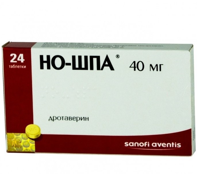 Но-шпа таблетки 40 мг № 24