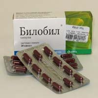 Билобил капсулалар 40 мг № 20