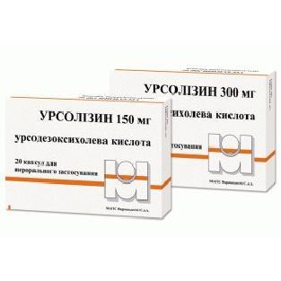Урсолизин капсулалар 300 мг № 100