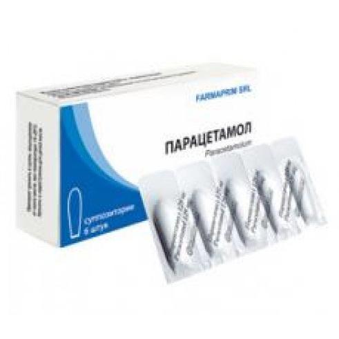 Парацетамол суппозиторийлер 250 мг № 6