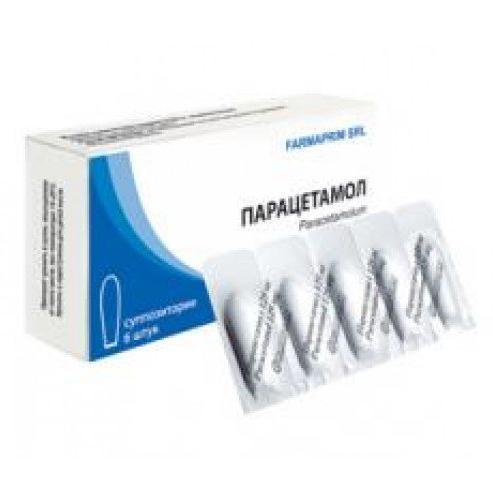 Парацетамол суппозиторийлер 125 мг № 6