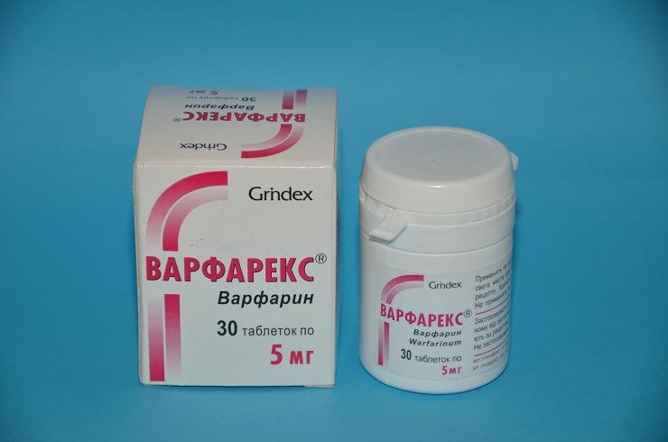 Варфарекс таблеткалар 5 мг № 30