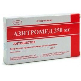 Азитромед капсулалар 250 мг № 6