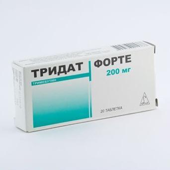 Тридат форте таблеткалар 200 мг № 20