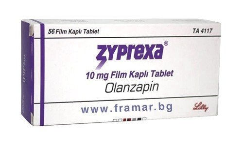 Зипрекса таблетки 10 мг № 28