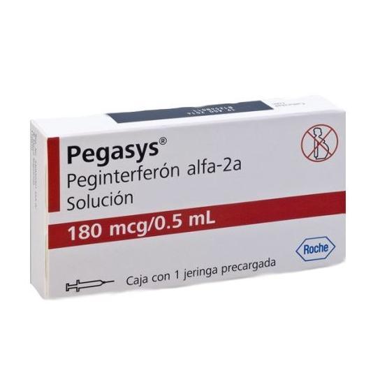 Пегасис шприц-тюбик раствор для иньекций 180 мг/0,5 мл № 1