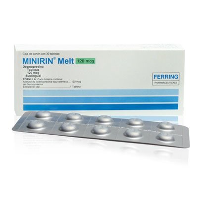 Минирин Мелт таблетки-лиофилизат пероральный 120 мкг № 30