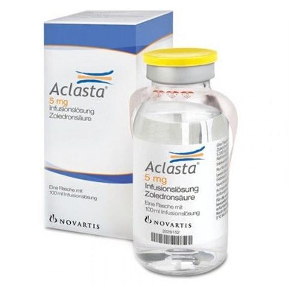 Акласта раствор для инфузий 5 мг 100 мл