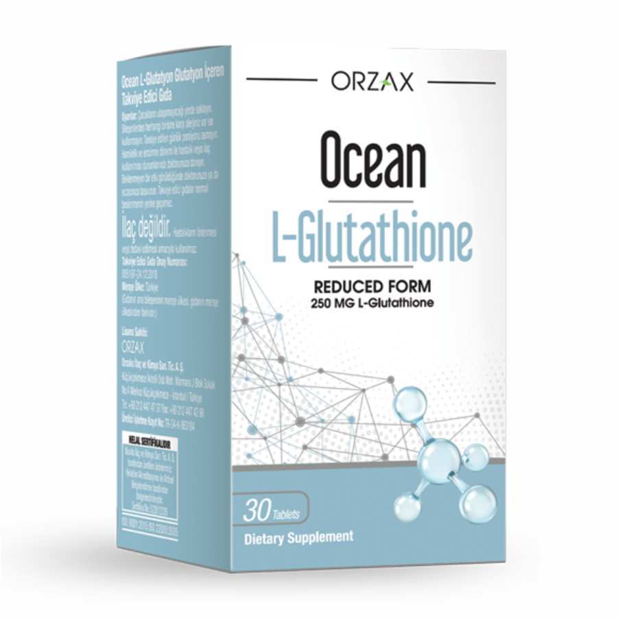 Orzax Ocean L-глутатион таблеткалар № 30