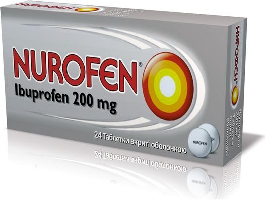 Нурофен таблетки 200 мг № 24