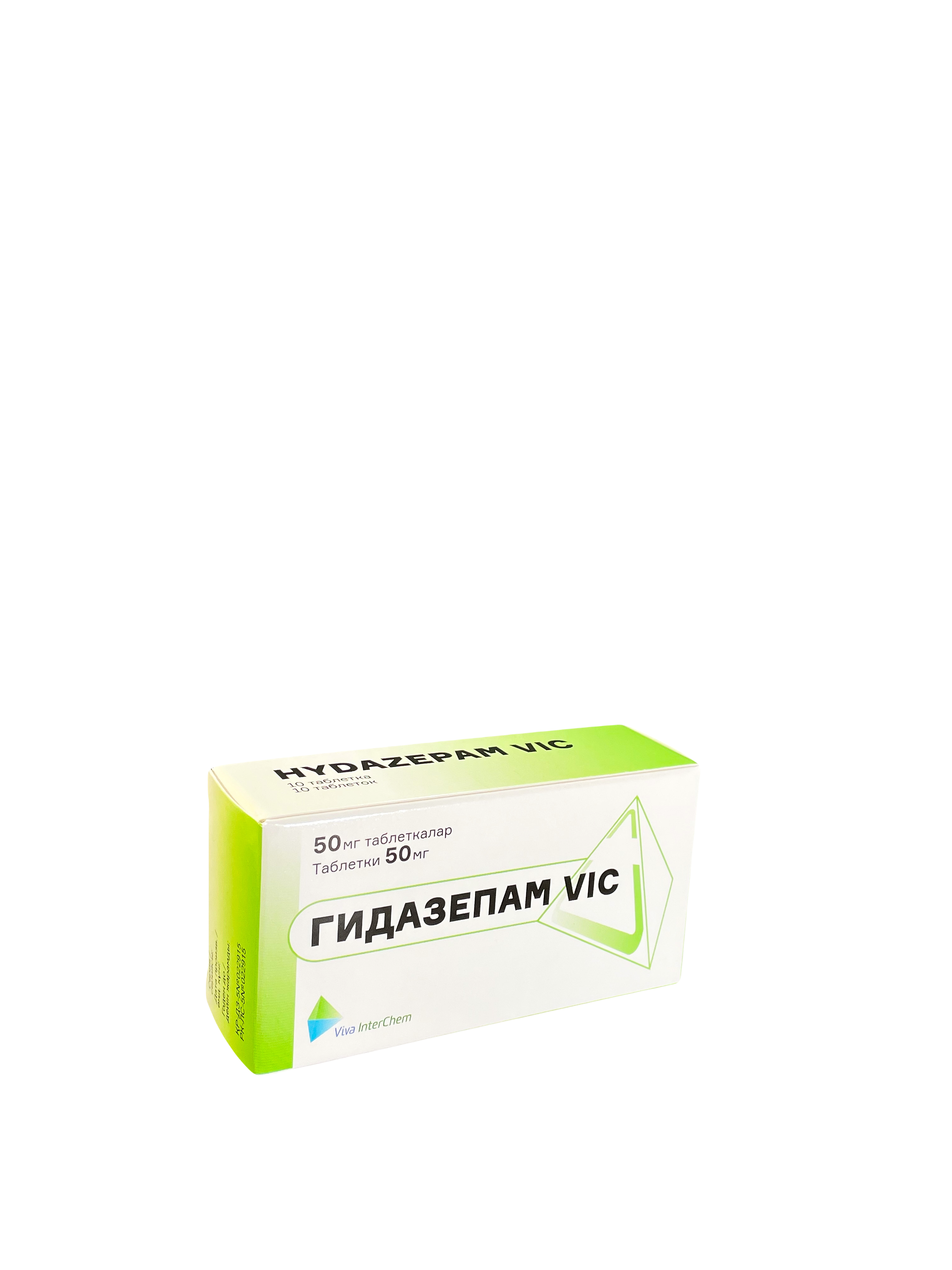 Гидазепам VIC таблеткалар 50 мг № 10