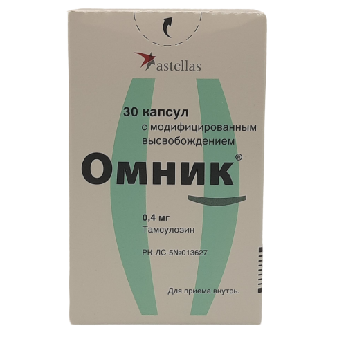 Омник капсулы 0,4 мг № 30