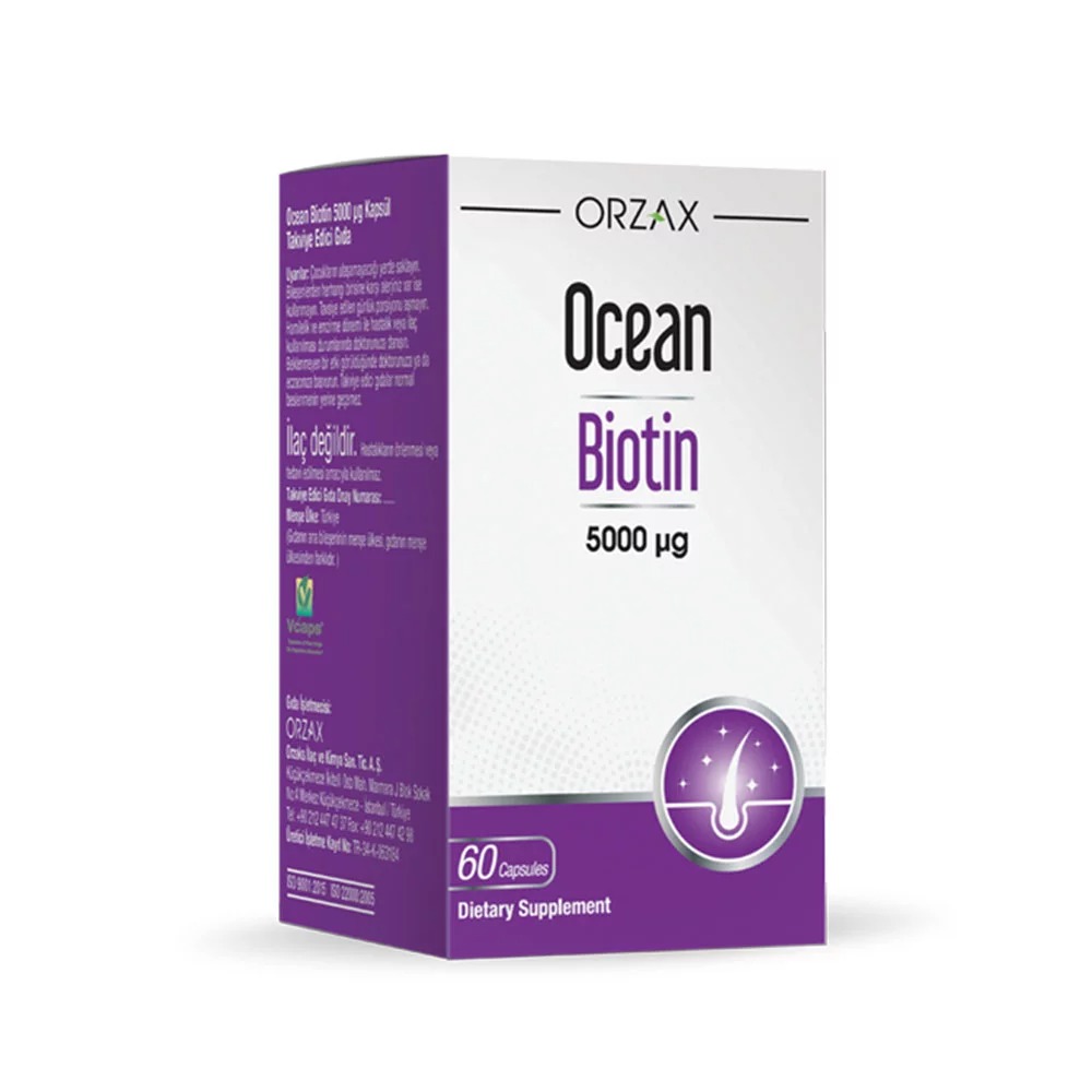 Orzax Ocean Биотин капсулы № 60